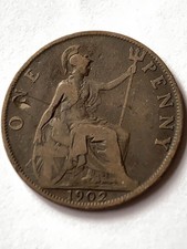 1902, PENNY LOW TIDE EDWARD