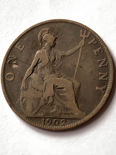 1902 penny low - tide, edward