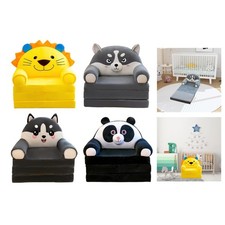 Animal Shaped Stuffed Folding Sofa Bed Convertible Sleeper Chair Comfortable for
