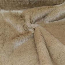 Magnolia Beige - Luxury Faux Fur Fabric - Multiple Lengths - AC 435