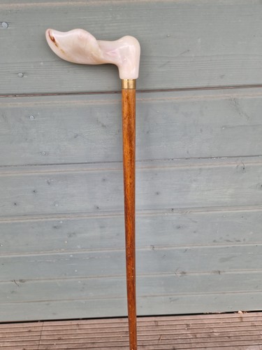 Vintage wooden walking - vintage, stick