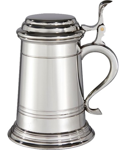 Pewter extra heavy lidded - extra,