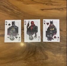 Batman three jokers playing cards complete set  dc comics cards