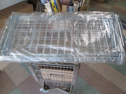 Wire chip shelf for - wire, gondola