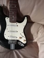 Black Squier MINI stratocaster copy electric guitar by fender