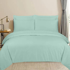 100% EGYPTIAN COTTON 400THREAD COUNT DUVET COVER SINGLE DOUBLE KING BEDDING SETS