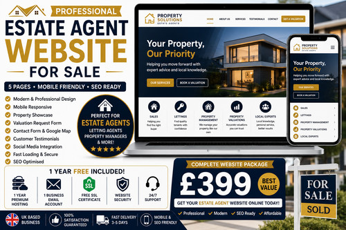 Estate agent website for - estate,