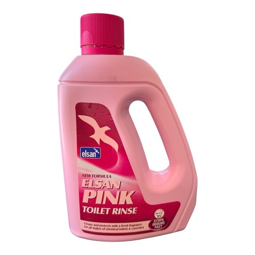 Elsan pink toilet rinse - elsan,