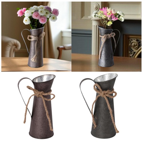 Milk jug vase flowers - milk,