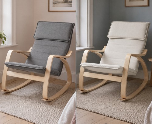 Rocking chair with high - rocking,