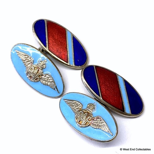 1940s pair ww2 raf wings - pair,