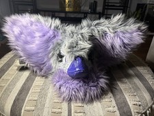 Dino Mask w/ Moving Jaw Fur