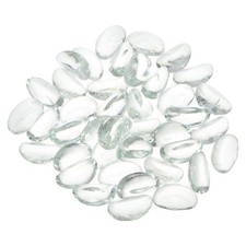 40pcs Fire Glass Beads for