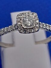 H Samuel 9 Carat White Gold