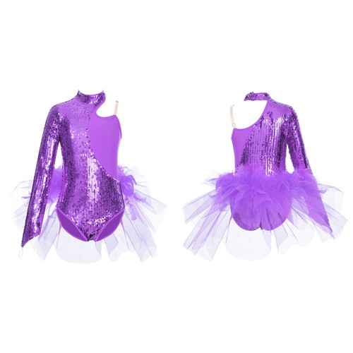 Girl sequins feather tulle - girl's,
