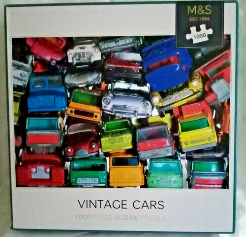 Jigsaw cars vintage 1000 - cars, piece
