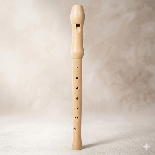 Wooden hole treble recorder - wooden, 8