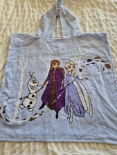 Disney Frozen hooded towel poncho for kids