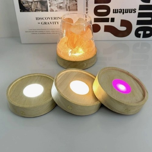 Usb rechargeable wood led - usb,