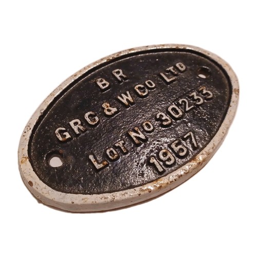 Railwayana cast iron - iron, g