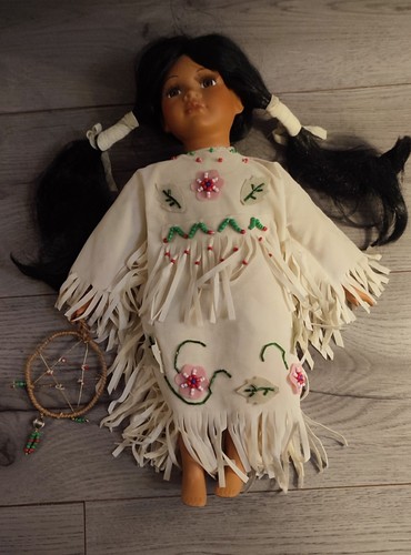 Collectible porcelain doll - porcelain,
