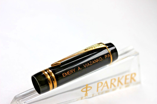 Parker duofold black with - black,