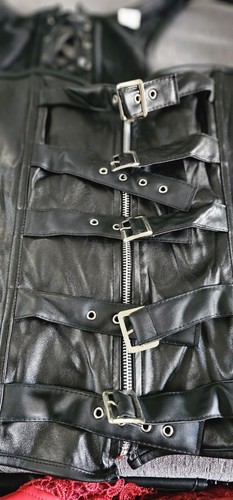 Corset type top lace - up, back