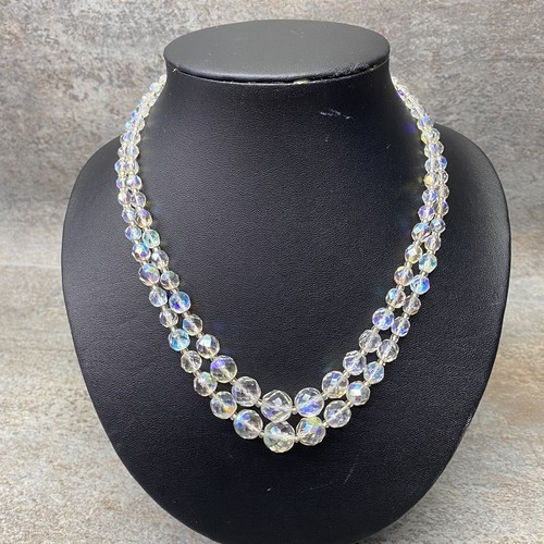 Art deco crystal - art, necklace