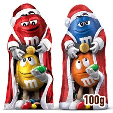 M&Ms Chocolate Santa 100gm  x