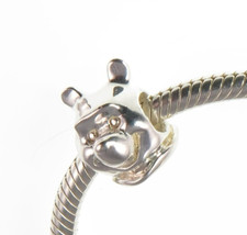 Rare CHAMILIA 925 silver  Disney Winnie the Pooh POOH HEAD charm bracelet bead