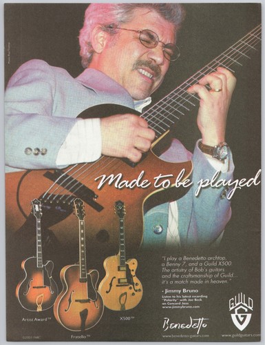 2003 guild benedetto - benedetto, archtop