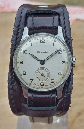 Original soviet watch pobeda - soviet,