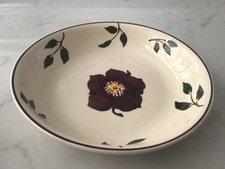 Emma Bridgewater Pasta Bowl Purple Hellebore by Mary Fedden  Size 5cm x 24cm