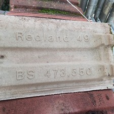 Redland 49 Reclaimed Roof Tiles (Red/Brown) over 150