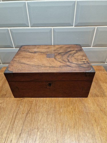Victorian walnut writing - victorian,