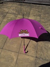 Moschino Pink Teddy Umbrella 