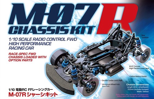 Tamiya 07r chassis kit - tamiya,
