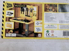JCB JUNIOR TOOLSET / WORKBENCH PLAYSET & HAND BOX TOOLS