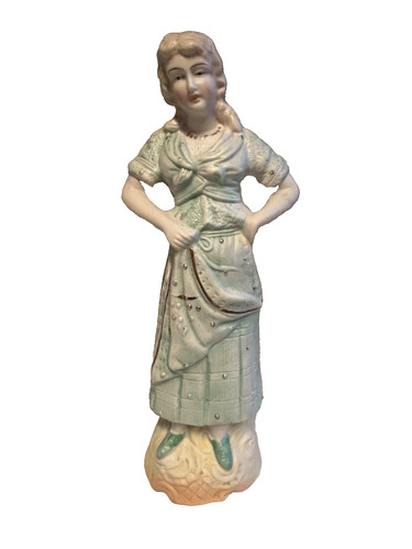 Vintage bisque woman - woman, figurine