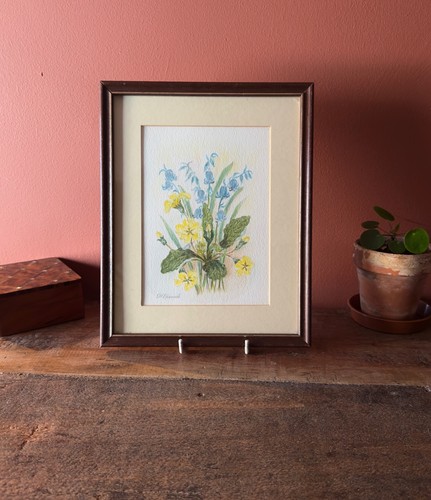 Vintage watercolour floral - vintage,