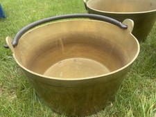 Antique Brass Jam Pan