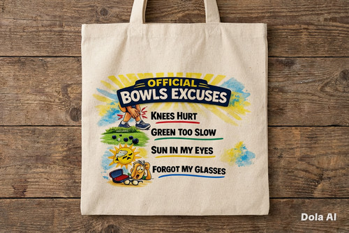 Lawn bowls tote - bowls, bag