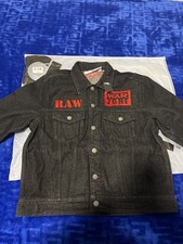 wwe WAR IS RAW denim jacket by