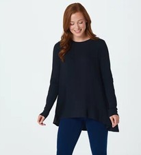 AnyBody Cozy Knit Rib Swing