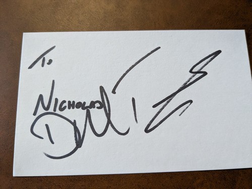 David tennant signed - david,