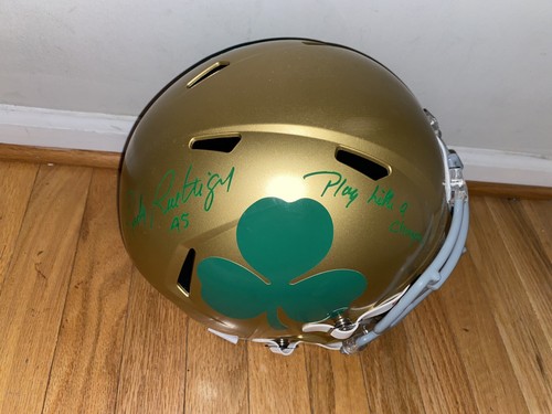 Rudy ruettiger signed - signed, notre