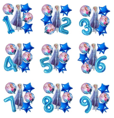 Frozen theme elsa balloons - frozen,