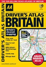 Driver's Atlas Britain (AA Atlases) By AA Publishing