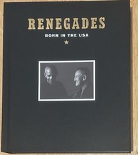Renegades Book SIGNED Barrack
