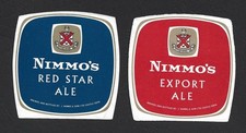 OLD BRITISH BEER LABELS - J. NIMMO & SONS - CASTLE EDEN - DURHAM